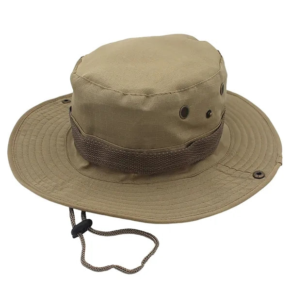UPF 50+ Wide Brim Bucket Hat