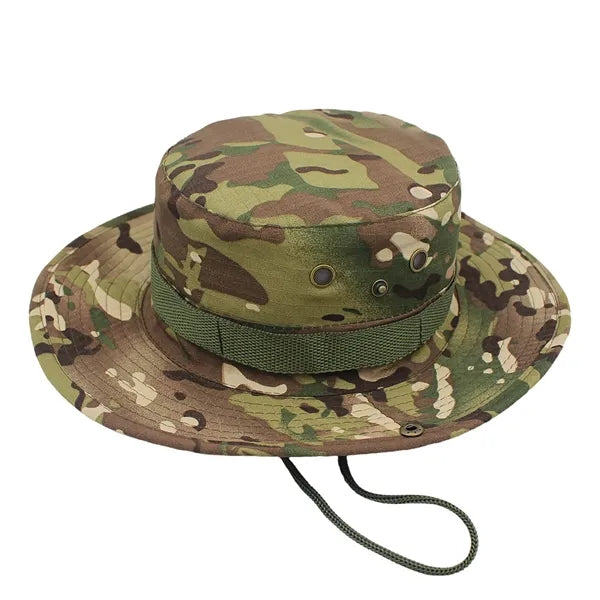 UPF 50+ Wide Brim Bucket Hat