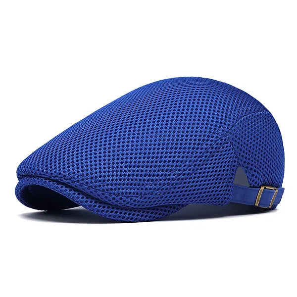 Mens Breathable Mesh Flat Hat