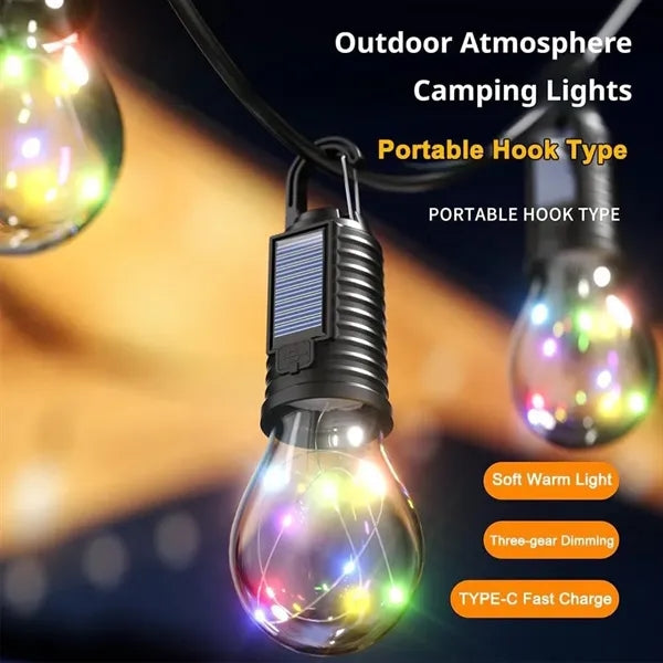 Portable Solar Powered and Tent Lantern LED Camping Light