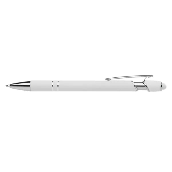 Stylus-3062 White Ballpoint Soft Touch Pens