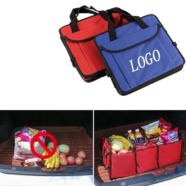Collapsible Cargo Organizer with Insulated Bags