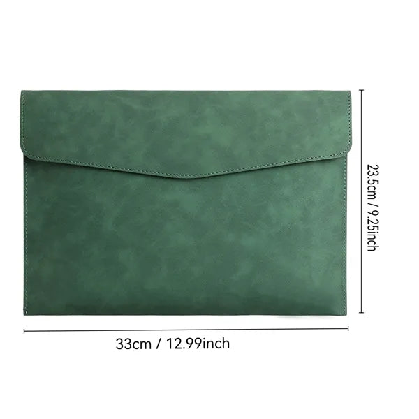 PU Leather A4 File Document Holder