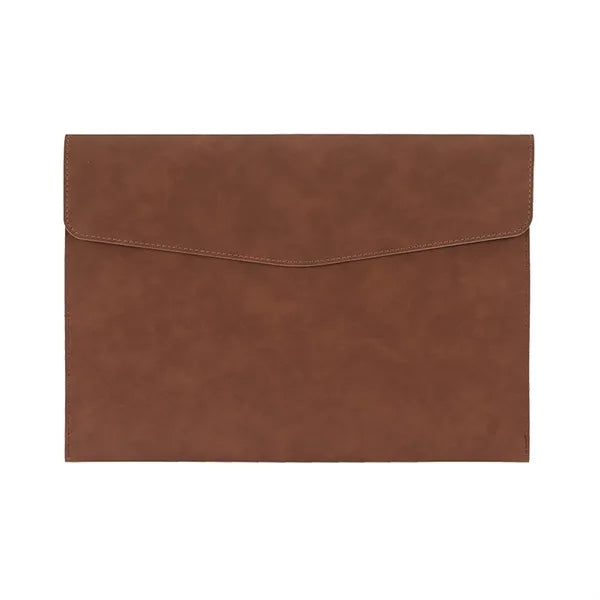 PU Leather A4 File Document Holder