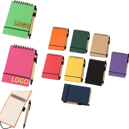 Portable Mini Notepad with Pen