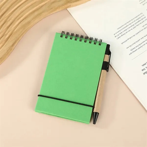 Portable Mini Notepad with Pen
