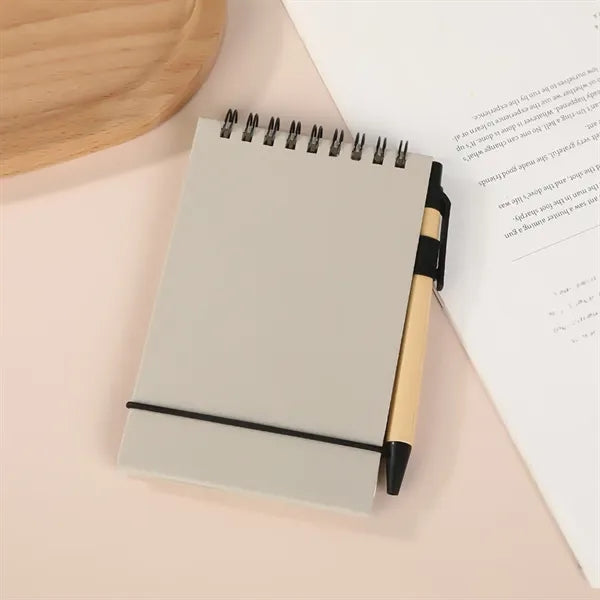 Portable Mini Notepad with Pen