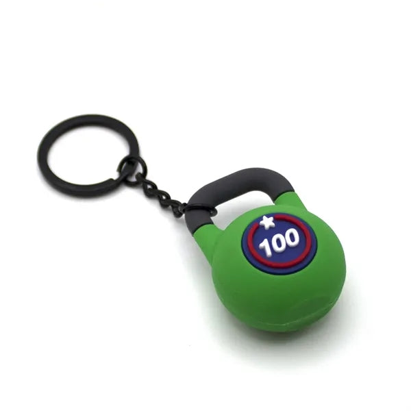 Compact Kettlebell Keychain