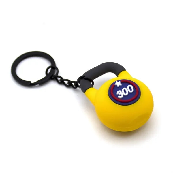 Compact Kettlebell Keychain