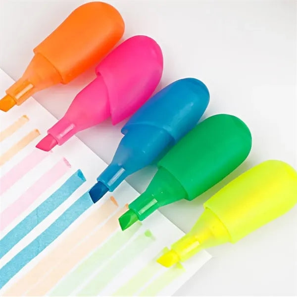 Hand-Shaped Five Color Highlighter Pen