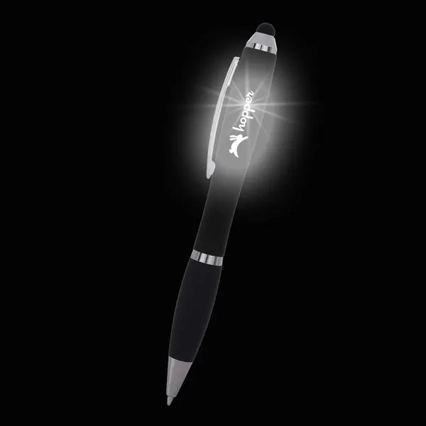 Stylus-407 Logo Light Up Stylus Pen