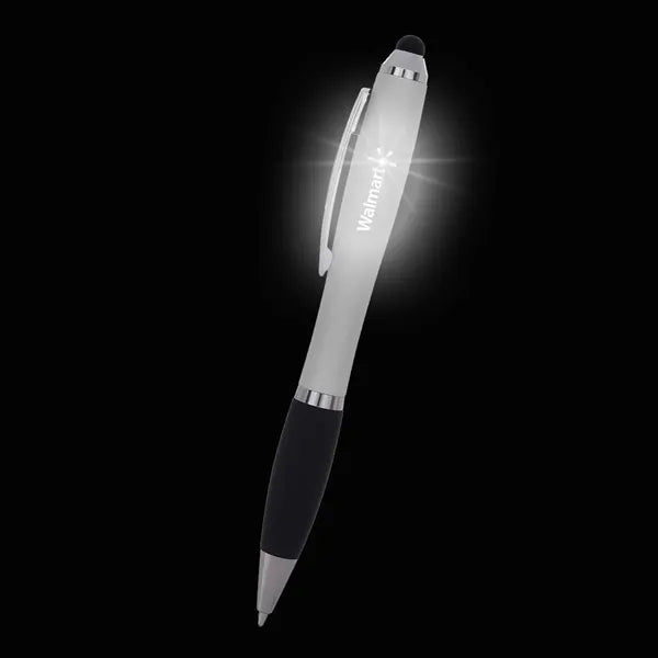 Stylus-407 Logo Light Up Stylus Pen