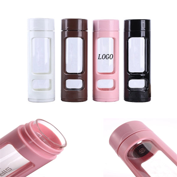 Glass Water Bottle