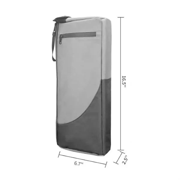 Slim Golf Cooler Bag for Cans with Zipper and Hanging Strap