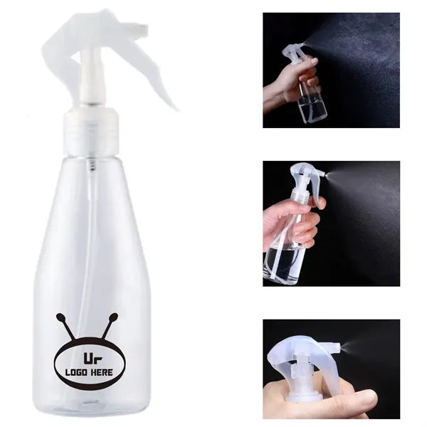 6.8 Oz Transparent Plastic Spray Bottle