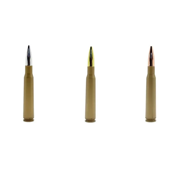 Bullet-shaped ballpoint pen