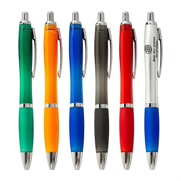 Press the ballpoint pen