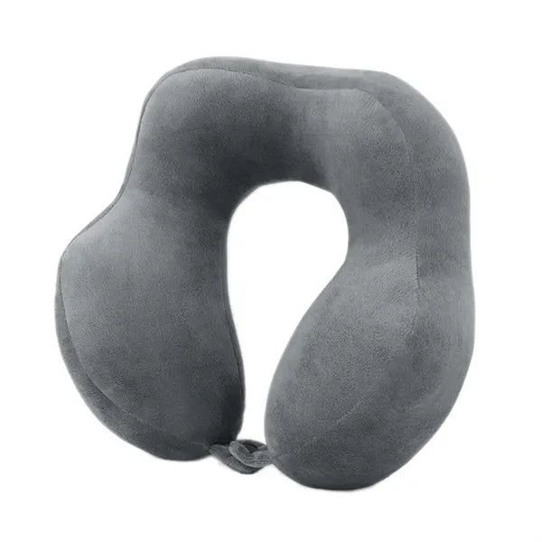 U-Shaped Crystal Velvet Neck Pillow