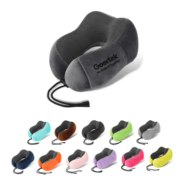 Memory Cotton Travel Neck Pillow