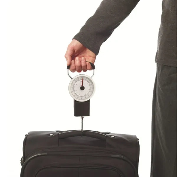 Portable Hanging Scale with Hook and Dial Display
