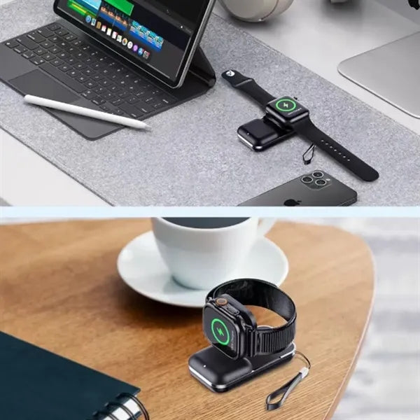 Portable Apple Watch Wireless Charger with Keychain