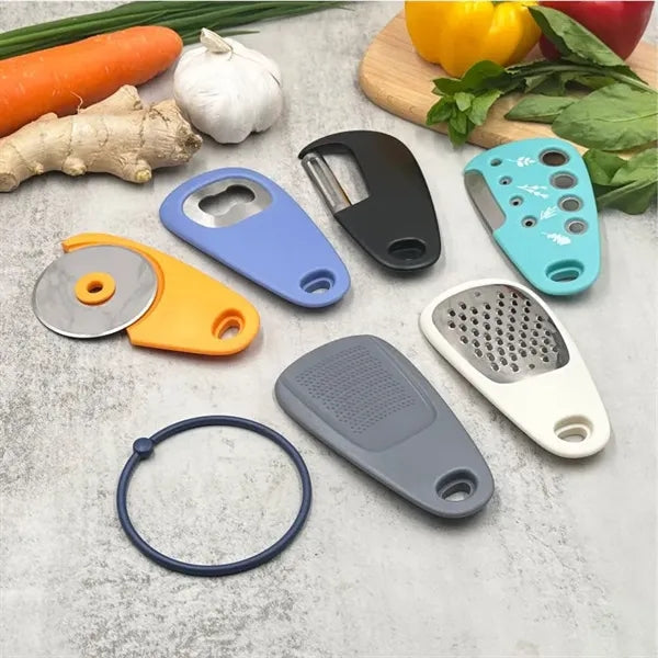 Kitchen Gadgets Set 6 Pieces Space Saving Cooking Tools