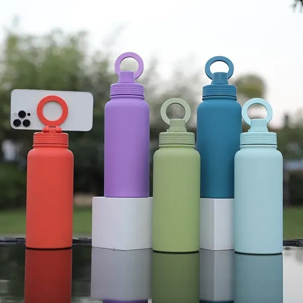 34 oz Double-Wall Insulated Stainless Steel Water Bottle