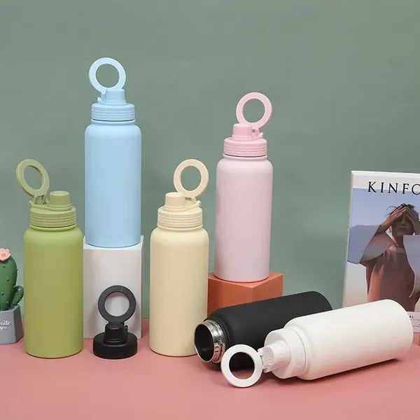 34 oz Double-Wall Insulated Stainless Steel Water Bottle
