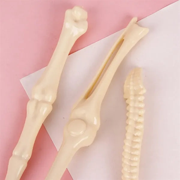 Bone-Shaped Lightweight Durable Comfort Grip Ballpoint Pens
