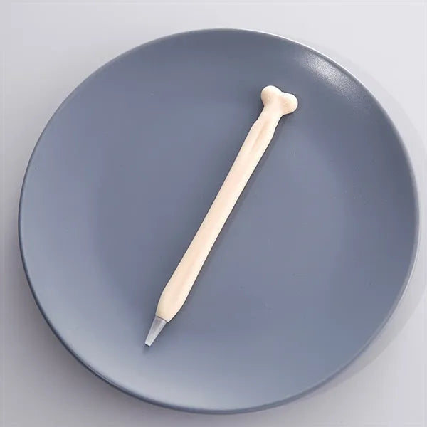 Bone-Shaped Lightweight Durable Comfort Grip Ballpoint Pens