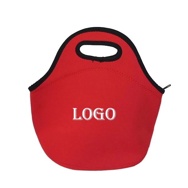 Zippered Neoprene Lunch Bag