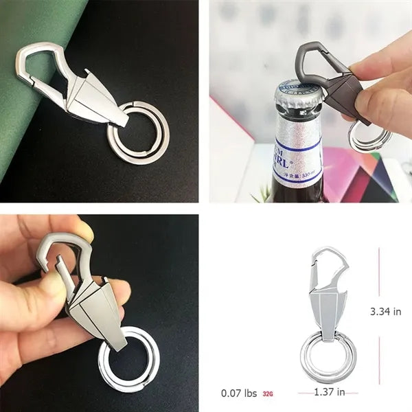Stainless Steel Car Keychain