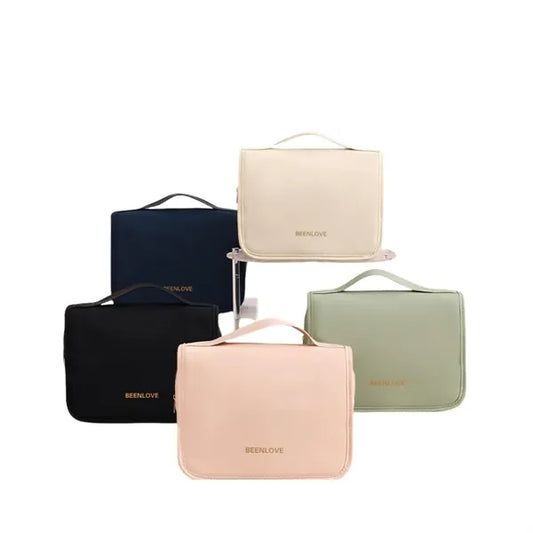 Hanging toiletries bag