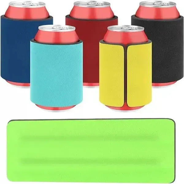 Neoprene Slap Bracelet Can Cooler Sleeve Collapsible Coolie