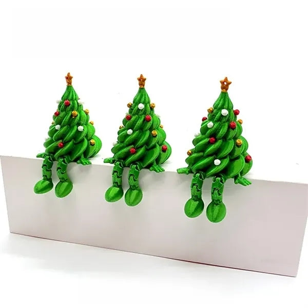 3D Printed Christmas Tree Desktop Ornament