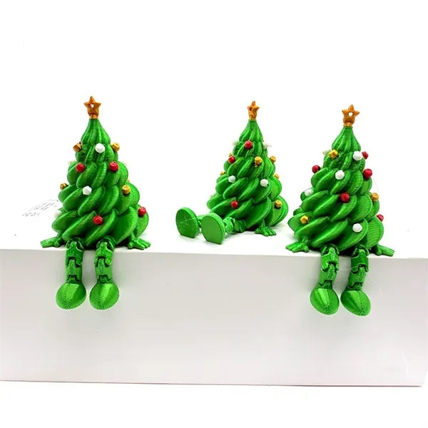 3D Printed Christmas Tree Desktop Ornament