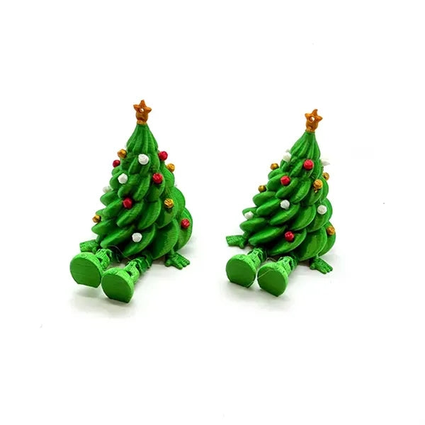 3D Printed Christmas Tree Desktop Ornament