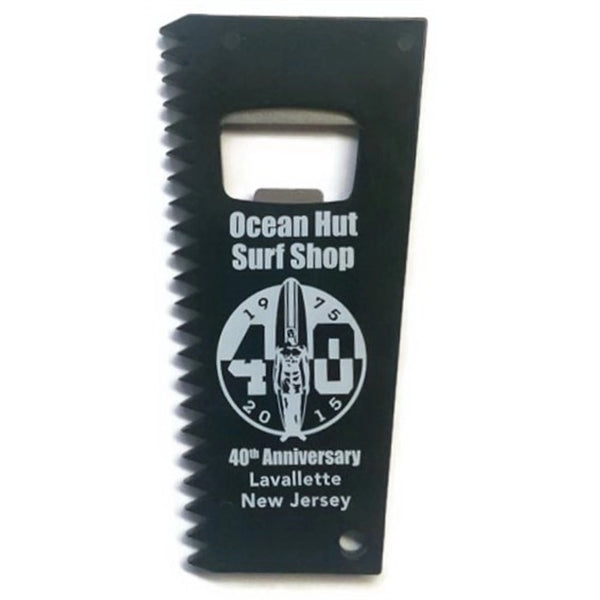 Surf Wax Comb with Bottle Opener