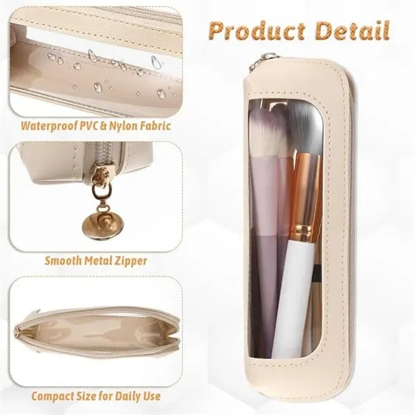 Portable Makeup Brush Bag, pencil pouch