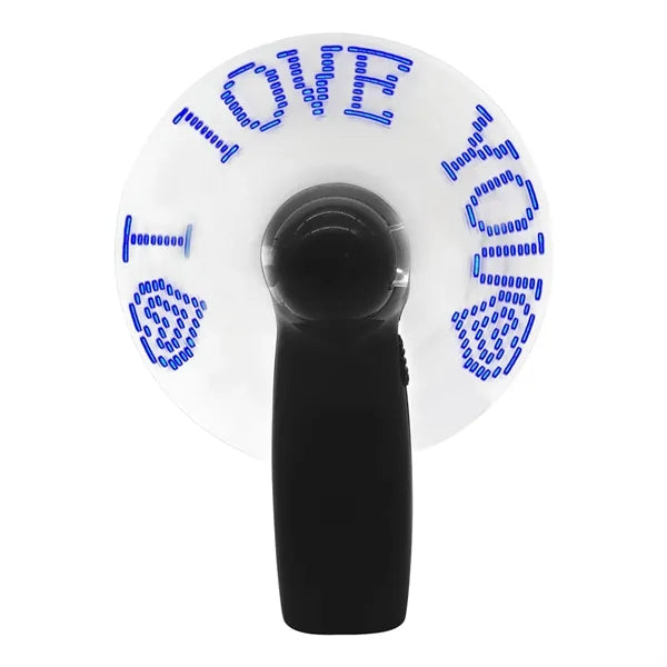 Portable Flash LED Fan