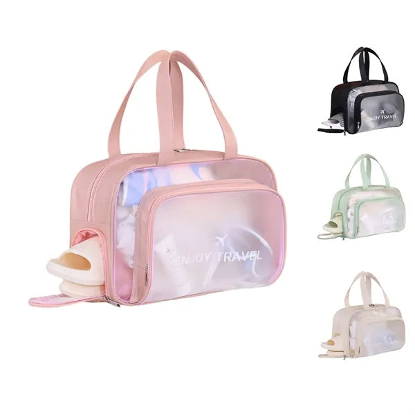 Waterproof beach dry-wet separated handbag