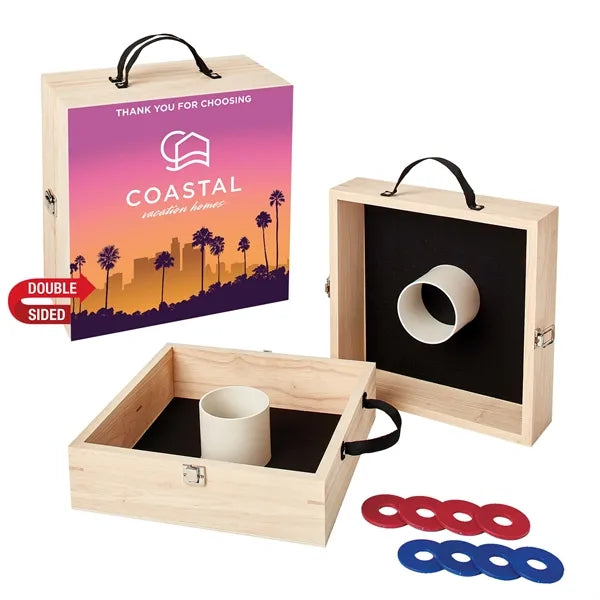 Washer Toss Game Double-Sided with 8 Washers