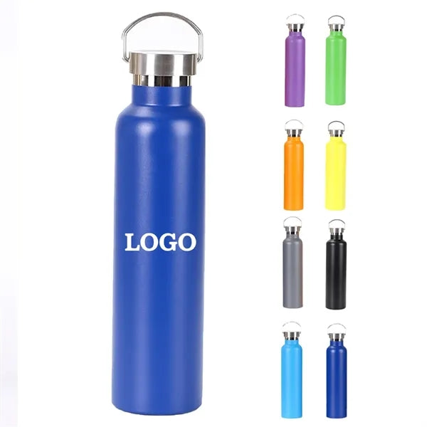 17oz Vacuum Insulated Stainless Steel Water Bottle W/ Handle