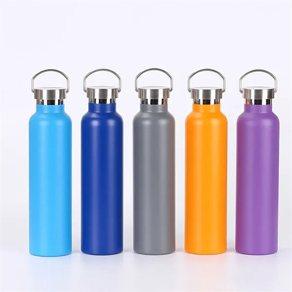 17oz Vacuum Insulated Stainless Steel Water Bottle W/ Handle