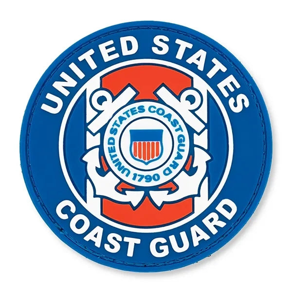 Officially Licensed U.S. Coast Guard PVC Patch