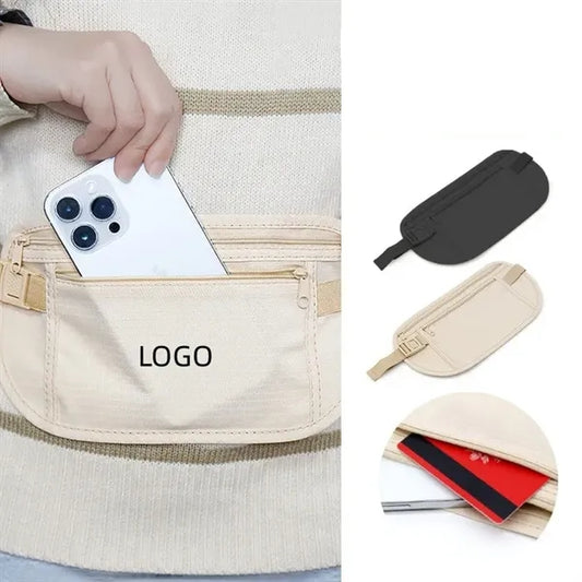 Ultra Light Slim Sports Money Belt Pouch Phone Holder