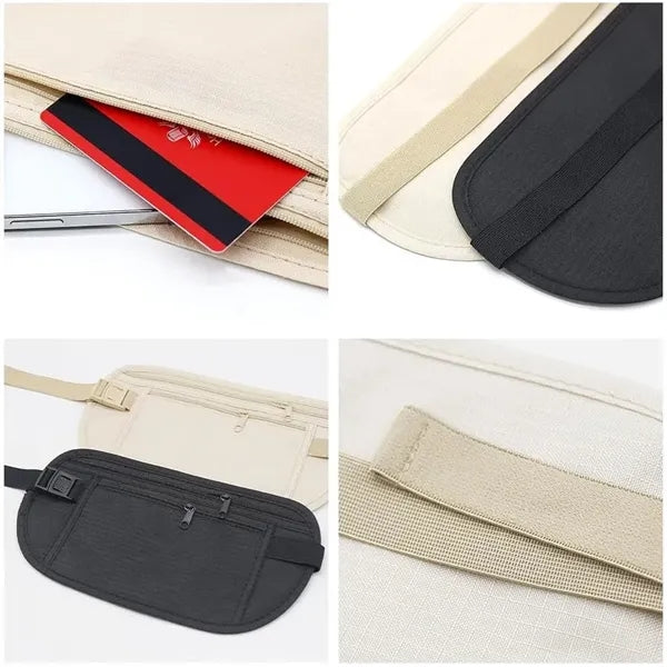 Ultra Light Slim Sports Money Belt Pouch Phone Holder