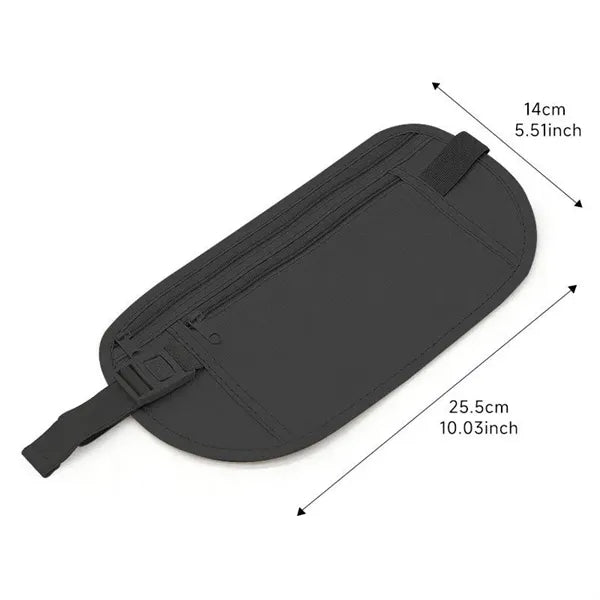 Ultra Light Slim Sports Money Belt Pouch Phone Holder