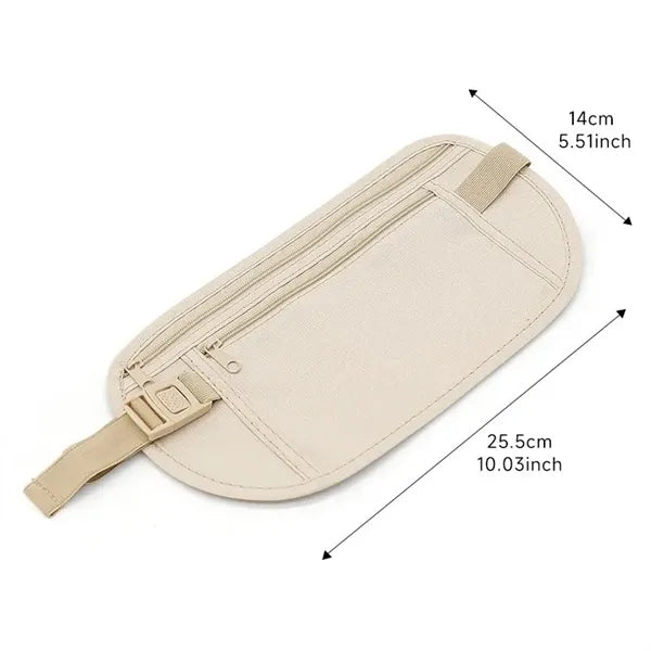 Ultra Light Slim Sports Money Belt Pouch Phone Holder