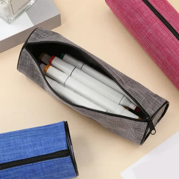 Round Pencil Case Bag